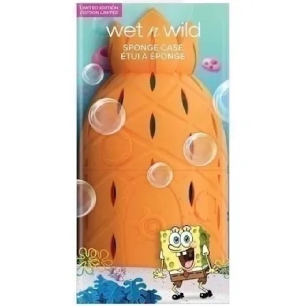 Wet N Wild x Spongebob beauty blender case, Shaped like spongebobs house ✨✨✨